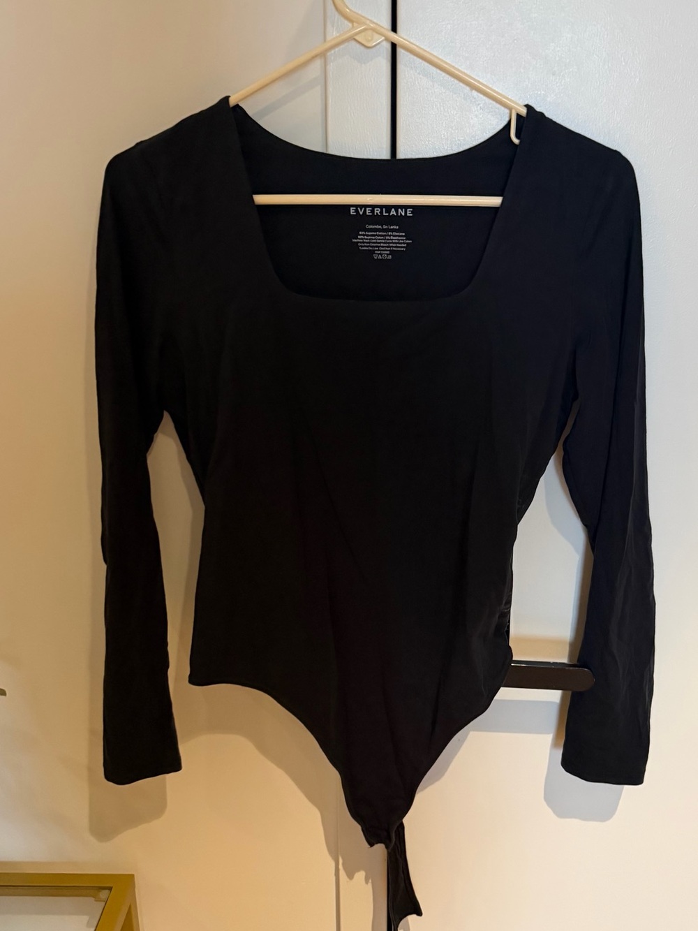 Everlane Squareneck Bodysuit